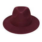 Custom Polyester Jazz Fedora Hat With Multi-Color Logo