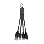 Retractable Charger w/ 3-In-1 Cable