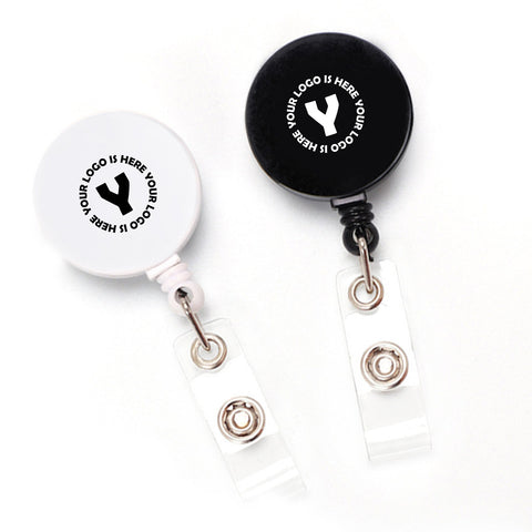 Metal Id Card Badge Reel Holder Clip