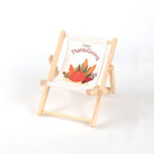 Custom Wooden Beach Chair Phone Holder