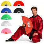 Double Sided Bamboo Tai Chi Performance Fan