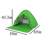 Outdoor Fully Automatic Opening Sunshade Tent