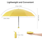 Small Mini Umbrella Compact Design Lightweight Folding