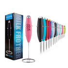 Electric Powerful Milk Frother Handheld Foam Maker