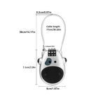 Anti-Theft Telescopic Wire Lock