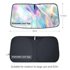 Foldable Car Front Windshield Sun Visor