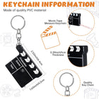 Custom Director Clapboard Tape Measure Keychain