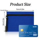Mini Canvas Zipper Coin Pouch