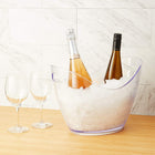 8L Large Ice Buckets Clear Acrylic