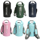 10L Carbon Fiber Waterproof Double - Shoulder Bucket Bag