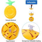 Inflatable Drink Coaster Pool Floats Cup Holders