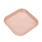 Camping Portable Square Wheat Straw Dinner Plate