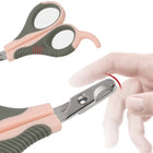 Kitten Nail Trimmer Tilted Blade Avoid Over Cutting
