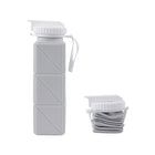 22Oz. Silicone Folding Sports Water Bottle