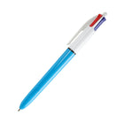 Plastic Click Pen With Multicolor Barrels