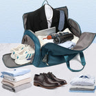 Large 2 In 1 Heavy Hanging Garment Suitcase Duffel Bags