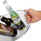 4L Clear Plastic Ice Bucket