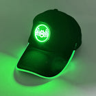 LED Fiber Optic Light Up Baseball Cap