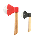 Axe-shaped Bamboo Handle Pizza Cutter