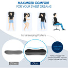 Ultralight Inflatable Camping Pillow With Removable Cover