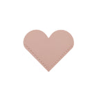 Cute Leather Heart Corner Bookmark