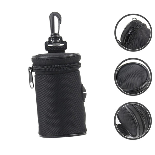 Dog Poop Bag Holder With Carabiner Oxford Cloth Dispenser