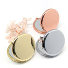 Portable Double Sided Folding Pocket Metal Mirror