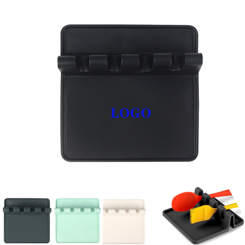 Silicone Multi-Slot Utensil Rest