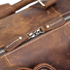 Vintage Crazy Horse Leather Travel Duffel Luggage Bag