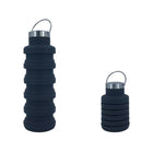 16Oz./6Oz. Collapsible Silicone Water Bottles With Handle