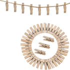 Natural Wooden Clothespins