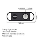 2 in 1 Cigar Cutter
