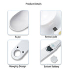 Spoon-Shaped Electronic Scale with Four Measurement Units