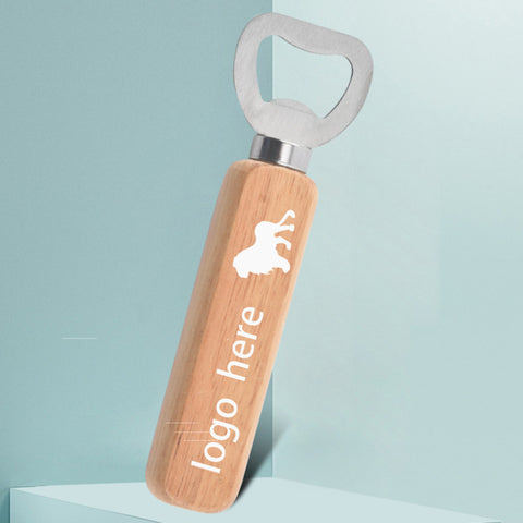 Wooden Handle Bottle Opener