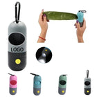 Poop Bag Dispenser With Led Flashlight