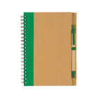 Classic Style Kraft Paper Notebook W/Pen