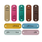 Personalized Detachable DIY Knit Cap Sweater Leather Label
