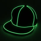Party Glow Cap W/ El Light Band, Soft Brim Illumination