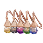 Car Hanging Air Freshener Diffuser Diamond Empty Bottle