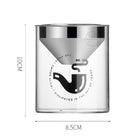 Detachable Glass Ashtray