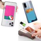Adhesive Card Sleeve For Cell Phone