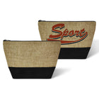 Cotton-Linen Cosmetic Bag