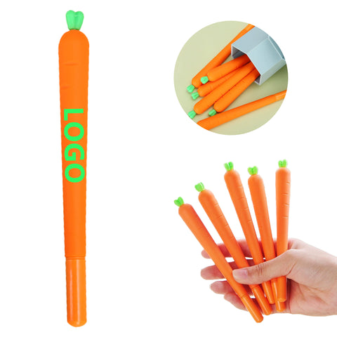 Carrot-shaped Gel Pen