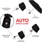 Premium Windproof Compact Travel Umbrella Auto Open Close