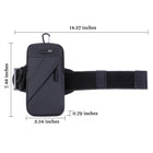 Adjustable Waist and Shoulder Outdoor Sports Phone Arm Bag
