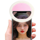Rechargeable Portable Clip-on Selfie Fill Light With 36 LED