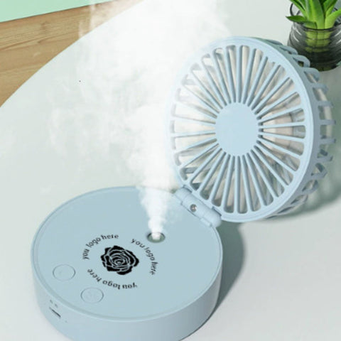 Foldable Handheld Misting Fan