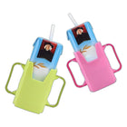Adjustable Retractable Water Cup Holder For Baby Milk Carton