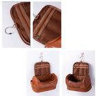 Personalized Leather Toiletry Bag