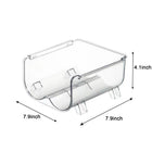 Stackable Plastic 2 Wine Bottle Rack
